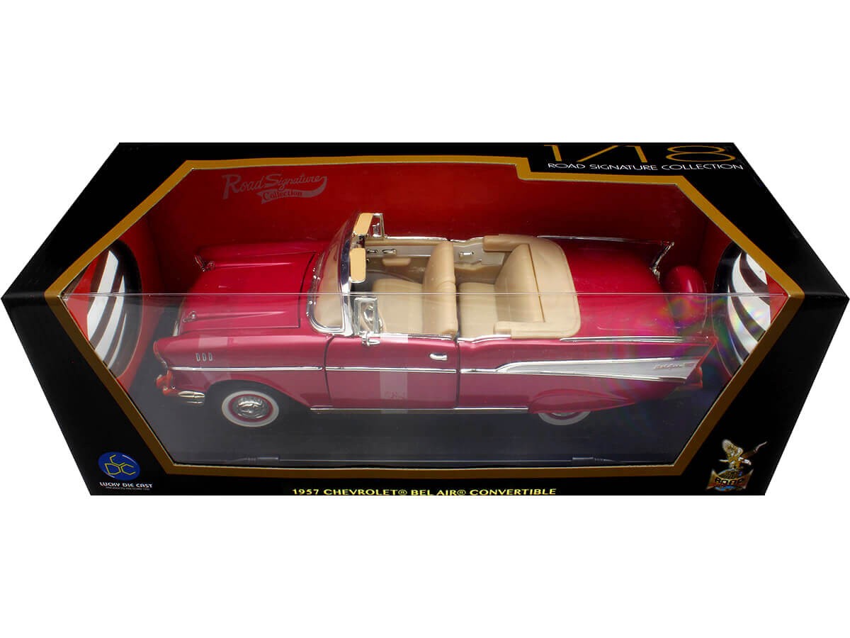 Chevrolet Bel Air Convertible 1957 - 1/18 Road Signature