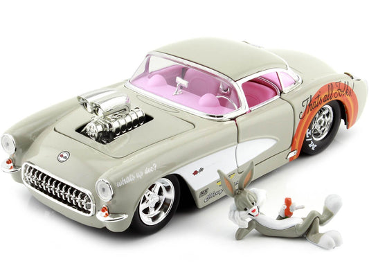 Chevrolet Corvette 1957 si Bugs Bunny - 1/24 Jada