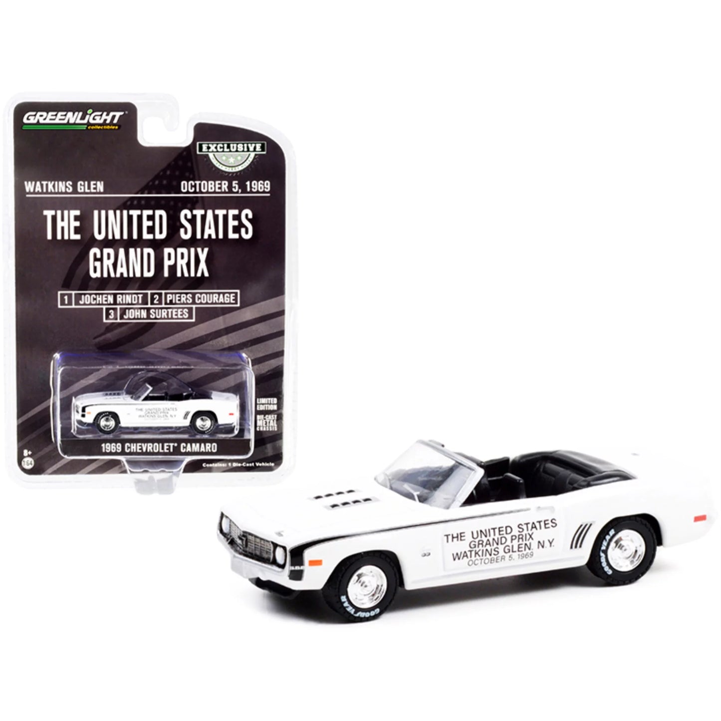 Chevrolet Camaro 1969 The United States grand prix - 1 64 Greenlight