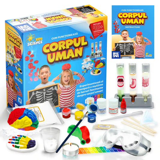 Joc educativ - Cum functioneaza corpul uman