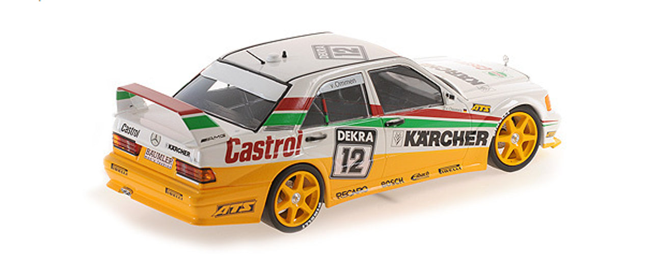 Mercedes-Benz 190E 2.5-16 EVO 2 Team Maas Schons - Jorg van Ommen 1/300pcs #12 - 1/18 Minichamps