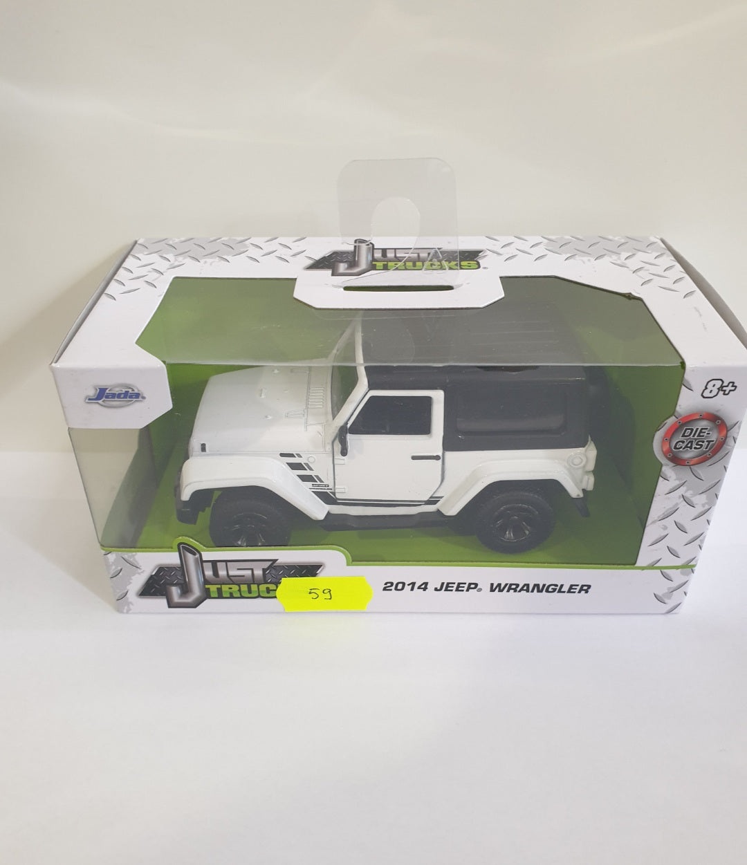 Jeep Wrangler 2014 alb/negru - 1/32 Jada