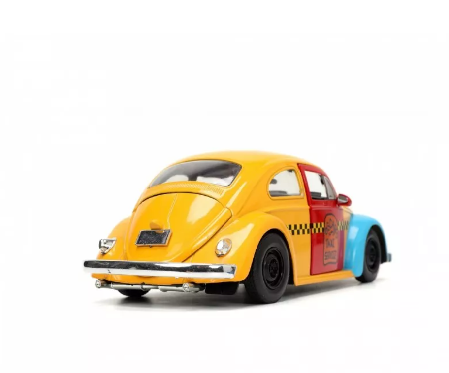 Vw Beetle 1959 cu figurina Oscar The Grouch - 1/24 Jada