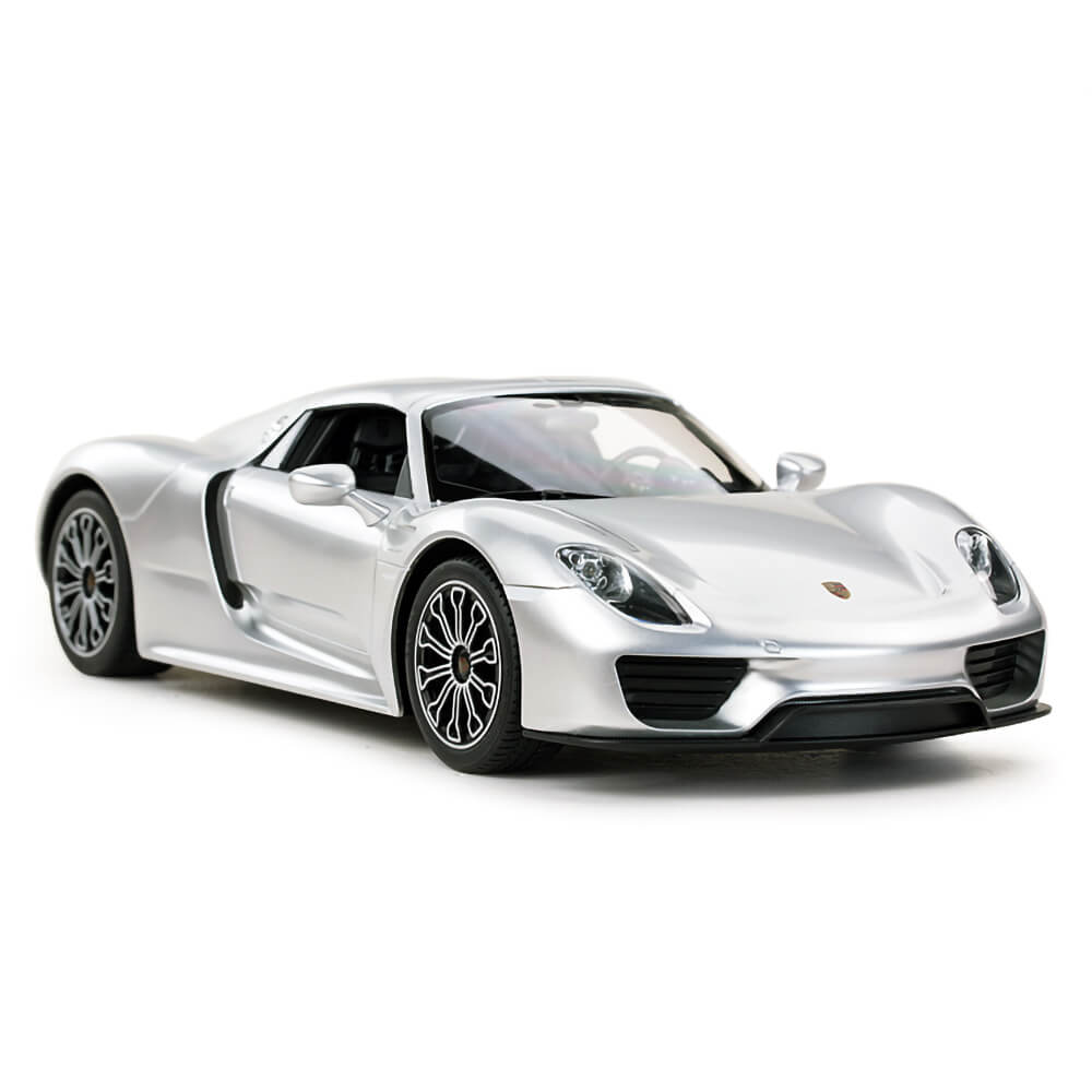 Porsche 918 Spyder (argintiu) - 1/14 RASTAR