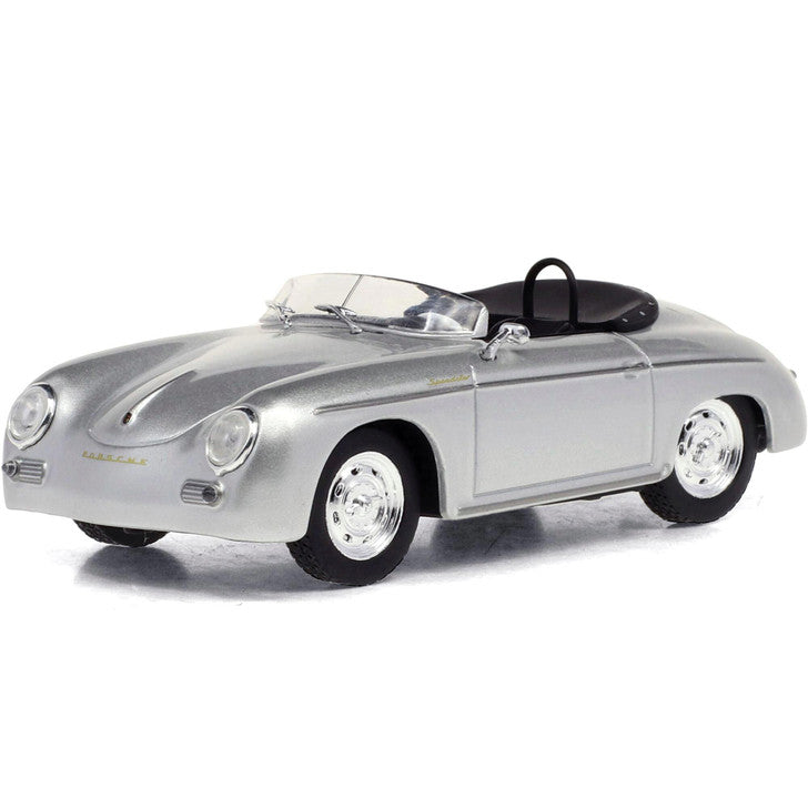 Porsche 356 Speedster Super 1958 gri cu vitrina plexiglass - 1/43 Greenlight