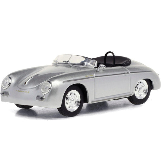 Porsche 356 Speedster Super 1958 gri cu vitrina plexiglass - 1/43 Greenlight