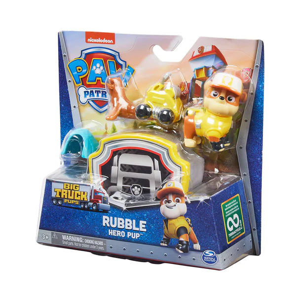 SET Paw Patrol Hero Pup - RUBBLE