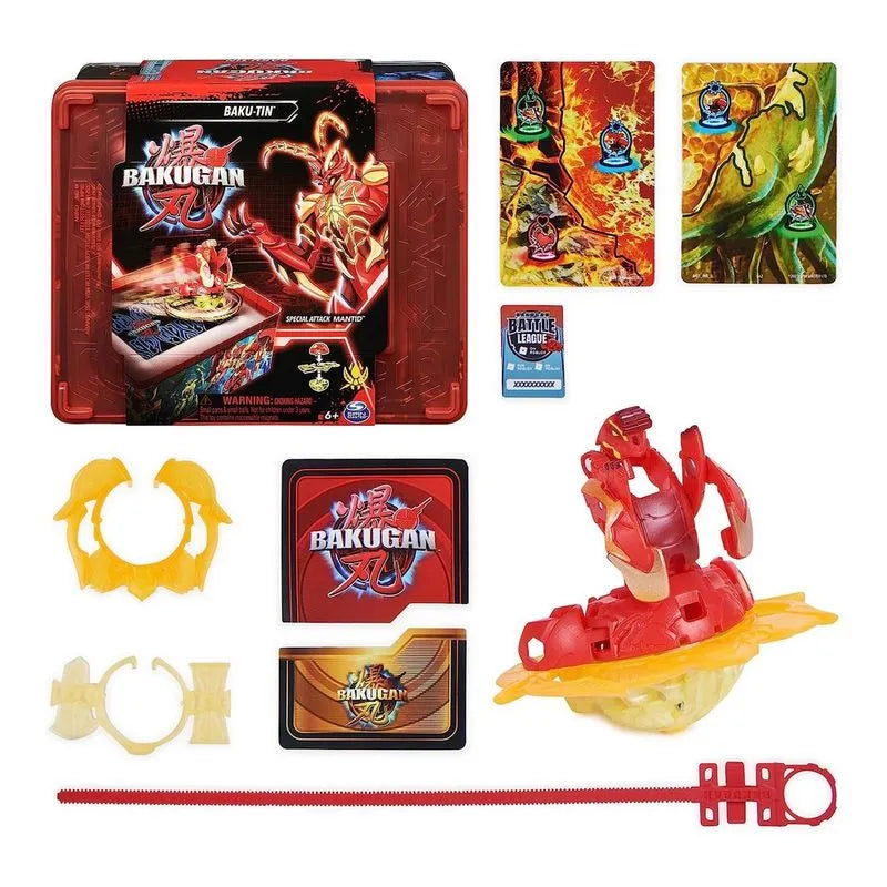 Set figurina cu accesorii Bakugan - BAKU-TIN