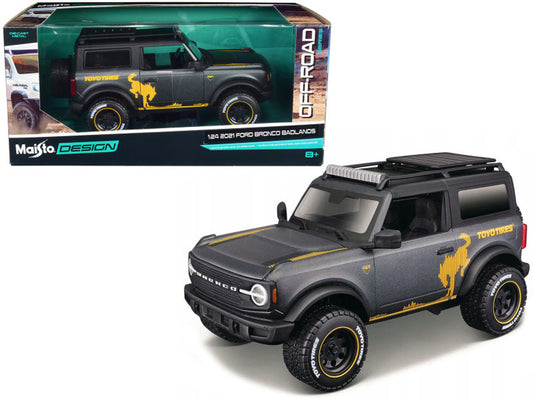 Ford Bronco Badlands 2021 Toyo Tires - 1/24 Maisto Design