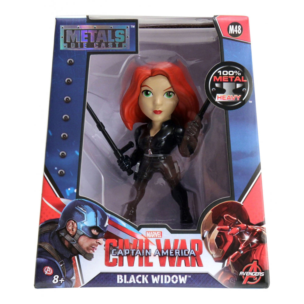 Figurina 10cm Marvel Civil War Captain America -  Black Widow