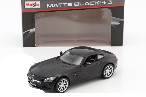 Mercedes AMG GT negru mat - 1/24 Maisto