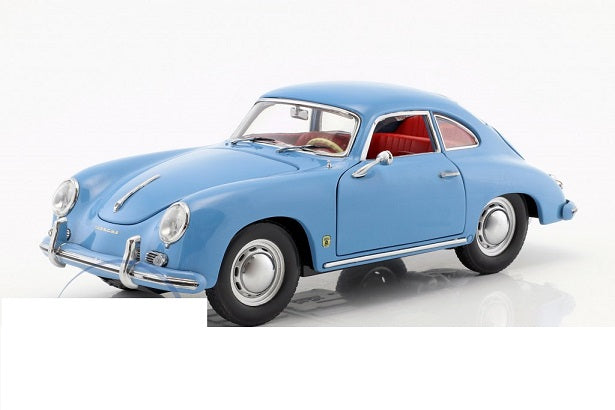 Porsche 356A 1500 GS Carrera GT Aquamarine Blue - 1/18 SunStar