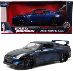 Nissan GT-R R35 bleumarin - 1/24 Jada