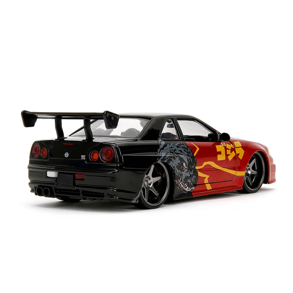 Nissan Skyline GT-R 2002 R34 Godzilla - 1/24 Jada