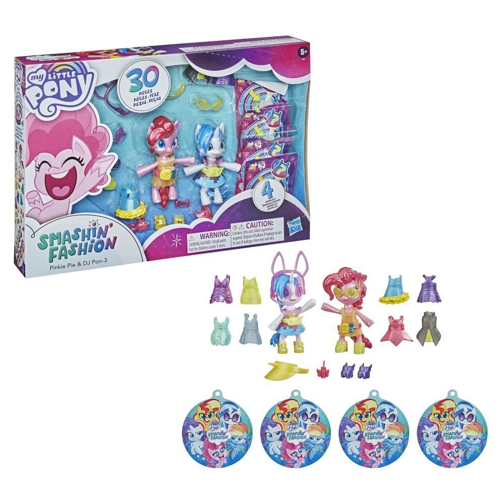 SET - 2 Figurine cu accesorii My Little Pony (30 piese) - Smashin Fashion