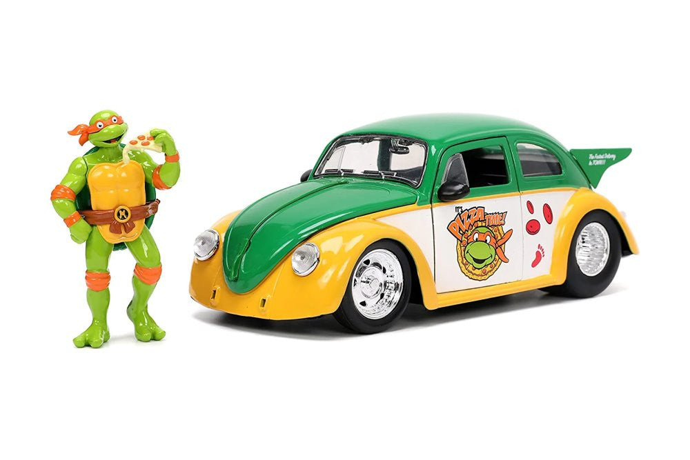 VW Drag Beetle 1959 si figurina Michelangelo - 1/24 Jada