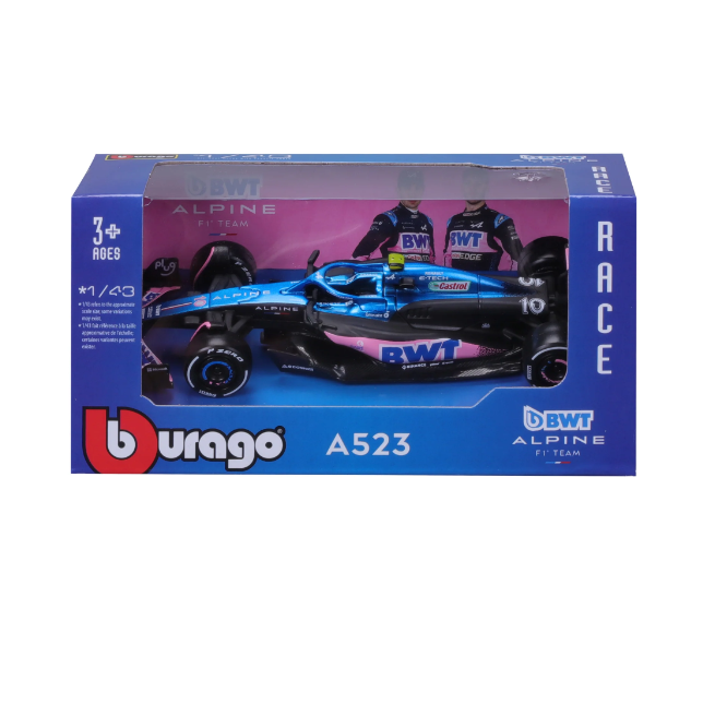 Formula 1 BWT Alpine F1 Team A523 2023 #10 Pierre Gasly - 1/43 Bburago