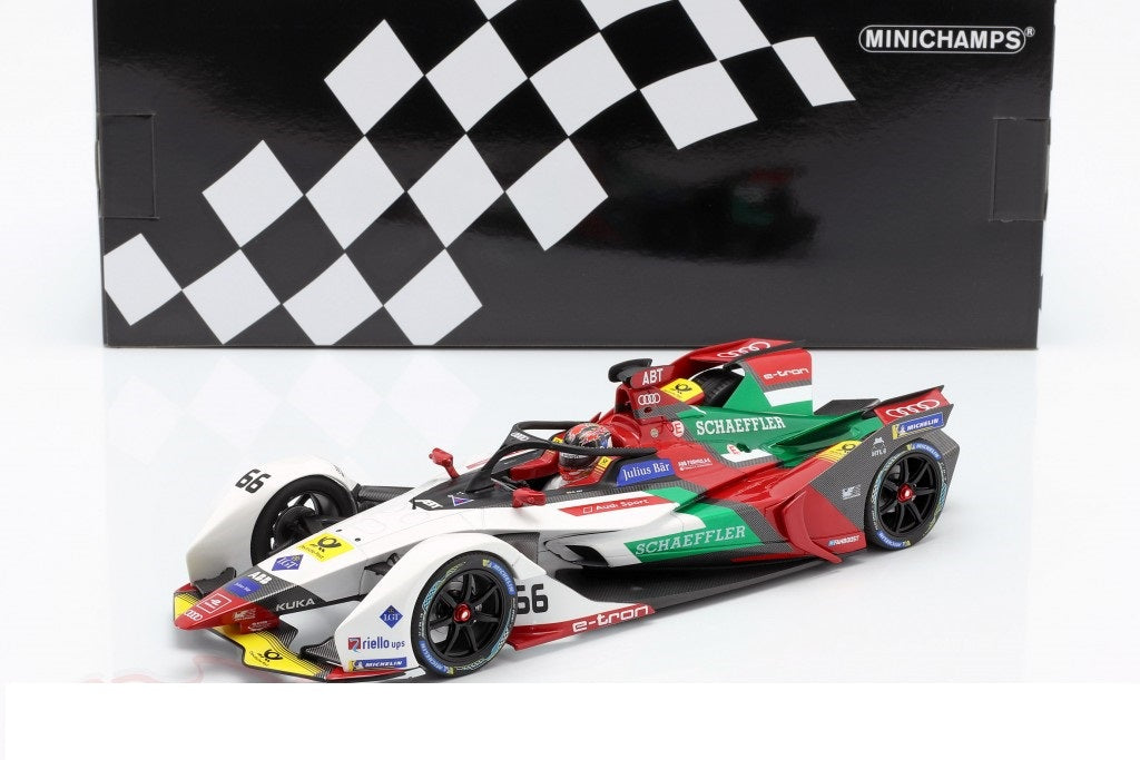 Formula E Season 5 #66- AUDI SPORT ABT Schaeffler- Daniel Abt - 1/18 MINICHAMPS