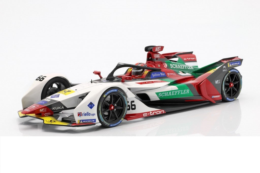 Formula E Season 5 #66- AUDI SPORT ABT Schaeffler- Daniel Abt - 1/18 MINICHAMPS