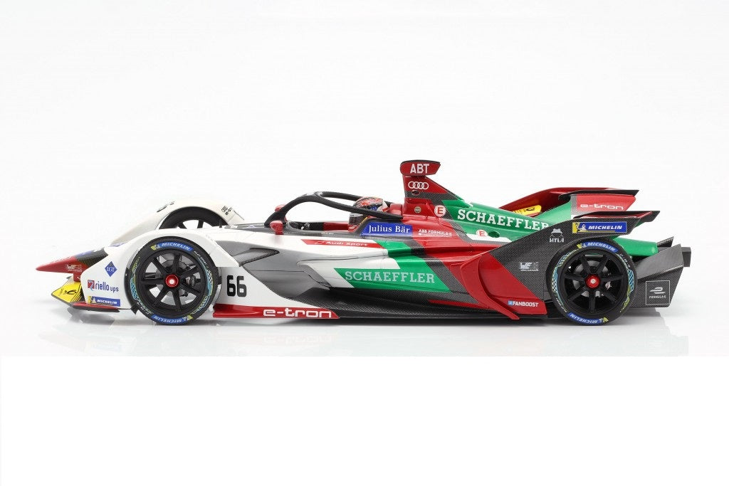 Formula E Season 5 #66- AUDI SPORT ABT Schaeffler- Daniel Abt - 1/18 MINICHAMPS