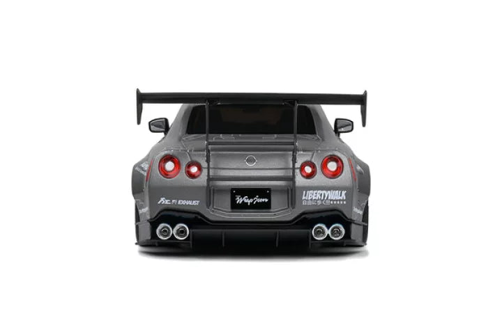 Nissan GT-R R35 cu Kit LBWK gri - 1/18 Solido