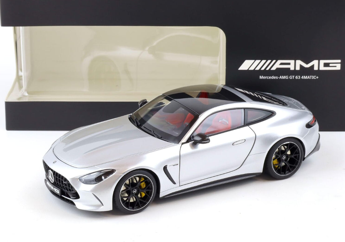 Mercedes AMG GT 63 hightechsilver - 1/18 Nzg