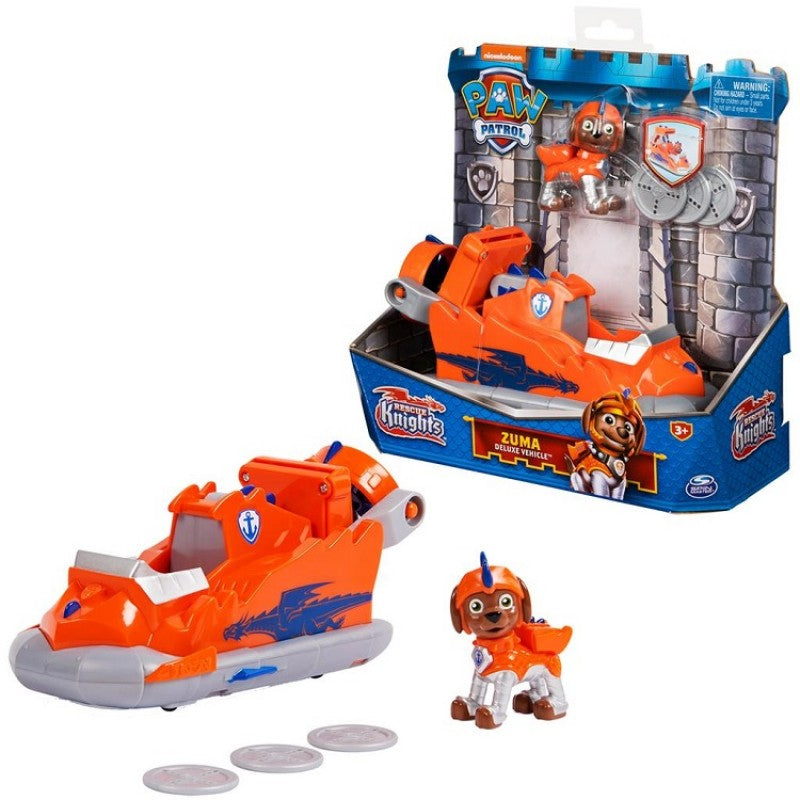 Masinuta Paw Patrol Rescue Knights Deluxe Vehicles - ZUMA