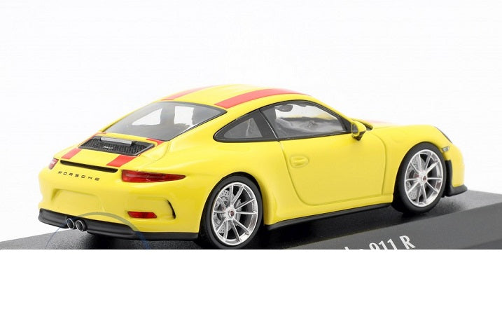 Porsche 911 R 2016 cu vitrina plexiglass - 1/43 Minichamps