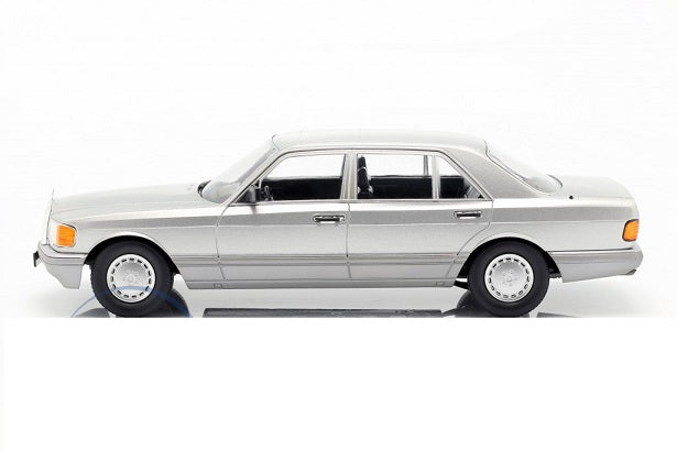 Mercedes-Benz S-Klasse 1985 (gri) 560 SEL - 1/18 IScale