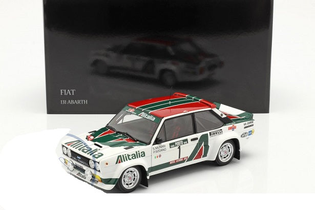 Fiat 131 Abarth 1978 Portugal Rally #1 - 1/18 Kyosho