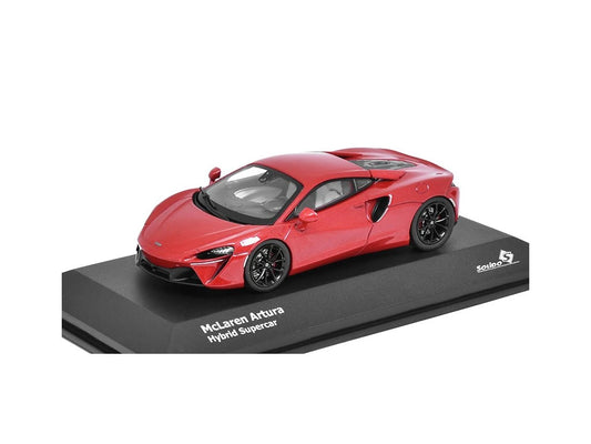 McLaren Artura Hybrid Supercar cu vitrina  plexiglass - 1/43 Solido