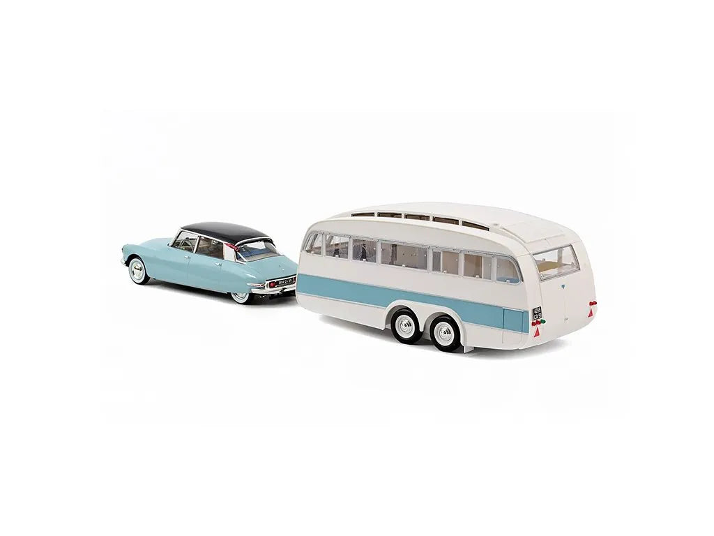 Set 2 machete Citroen DS19 1959 si Caravane Henon - 1/18 Norev