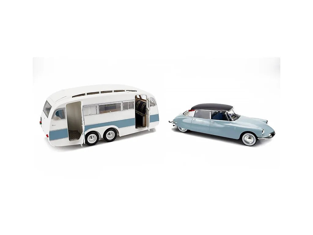 Set 2 machete Citroen DS19 1959 si Caravane Henon - 1/18 Norev