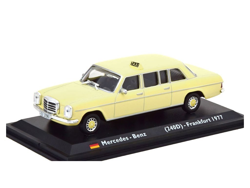 Mercedes-Benz W123 240D Frankfurt 1977 - 1/43 Altaya