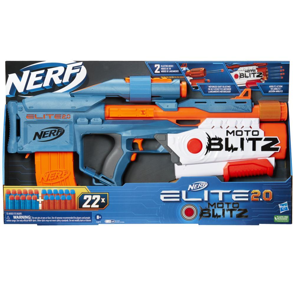 Blaster Nerf Elite 2.0 Motoblitz  cu 22 proiectile