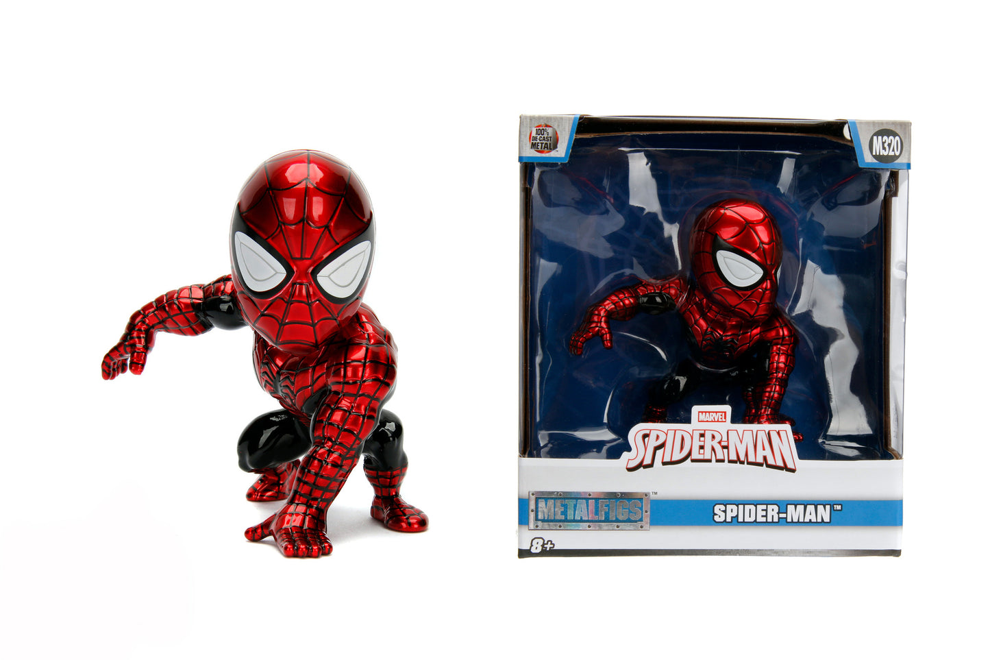 Figurina metalica Spider-man 10cm