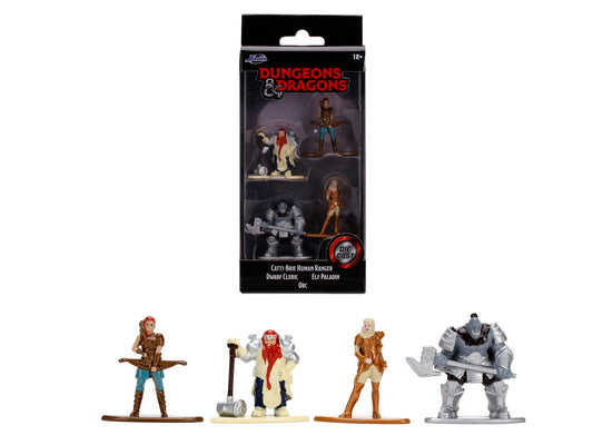 Set 4 figurine metal Dungeons & Dragons - Jada