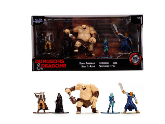 Set 5 figurine metal 4 cm Dungeons & Dragons - Jada