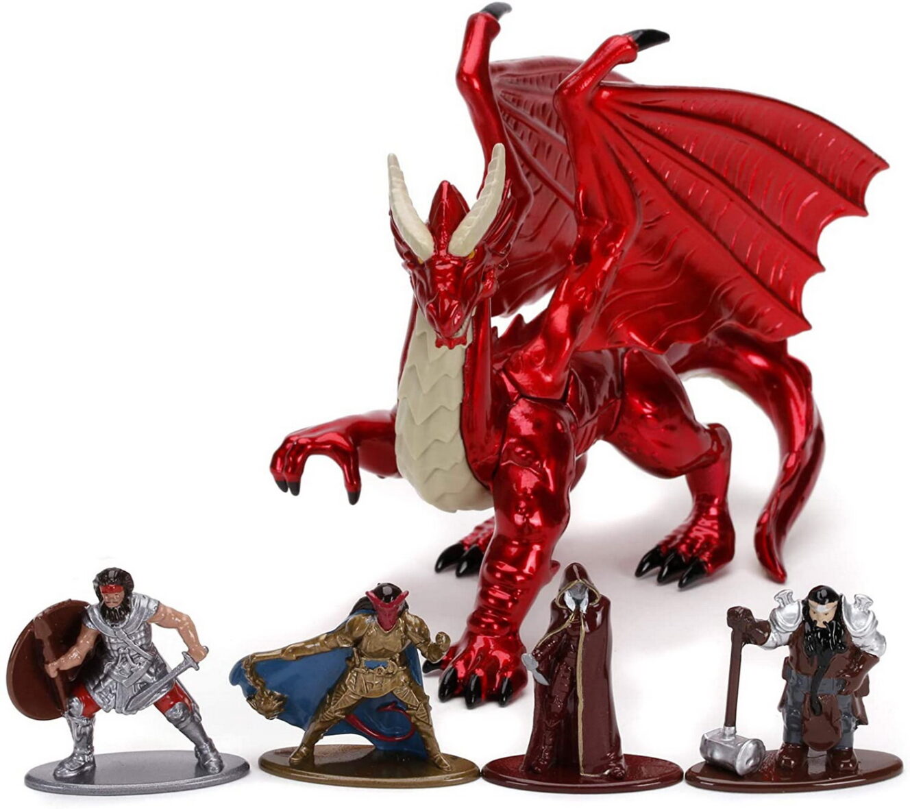 Set 5 Figurine metal 4cm Dungeons & Dragons - Jada