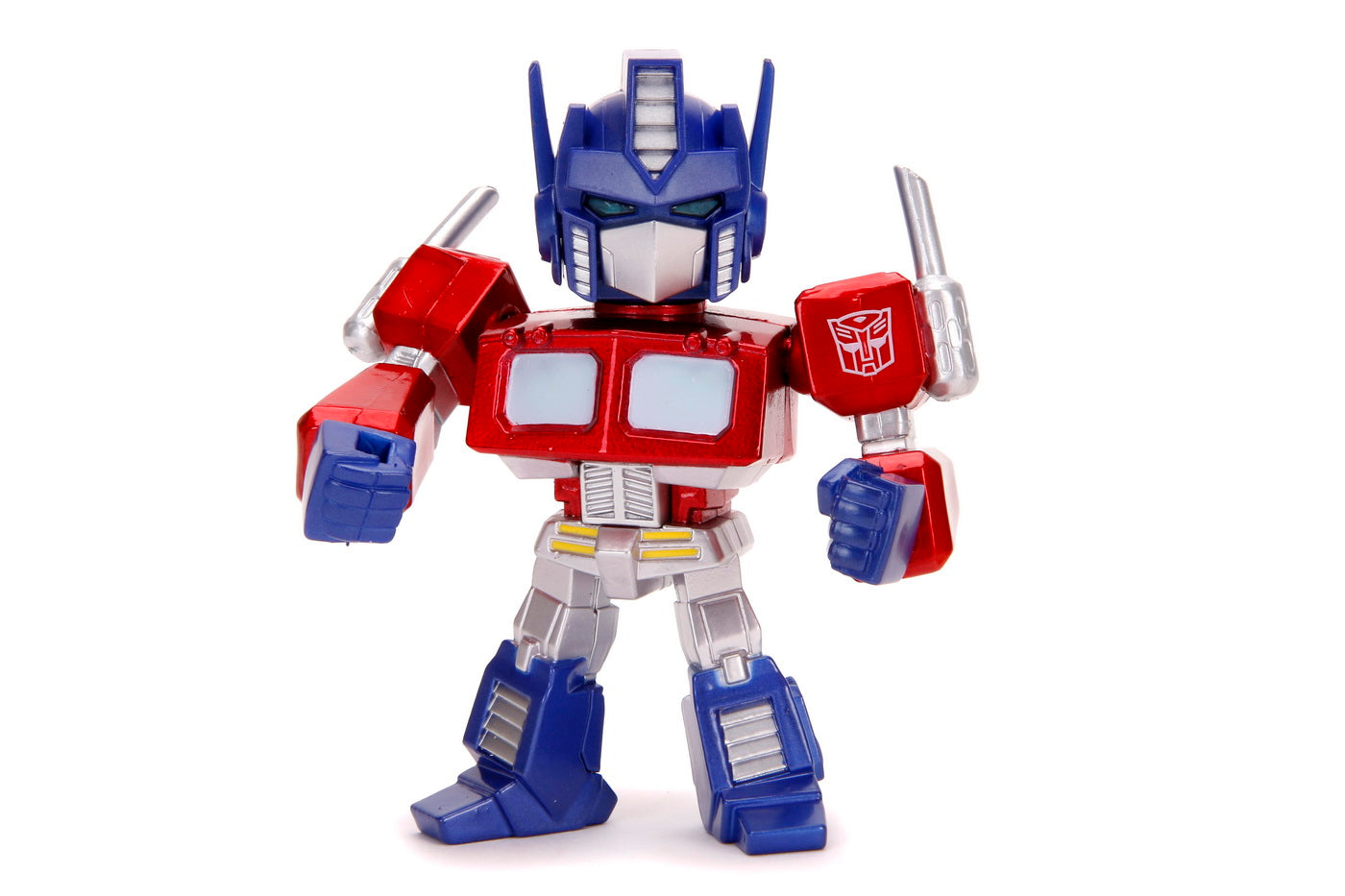 Figurina metalica Transformers Optimus Prime 10cm cu accesorii - Jada