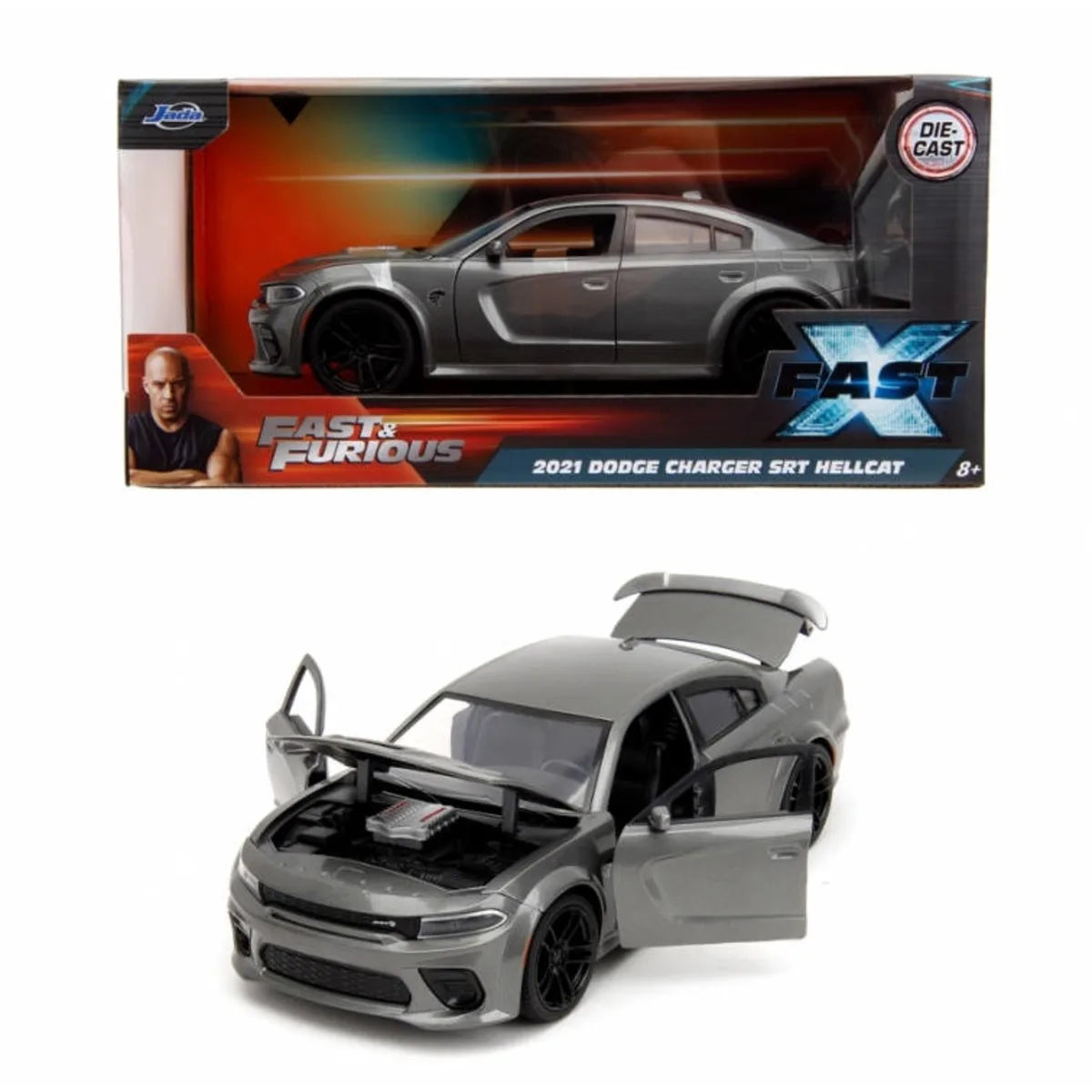 Dodge Charger SRT Hellcat 2021 XFast - 1/24 Jada