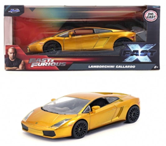 Lamborghini Gallardo gold metallic XFast - 1/24 Jada