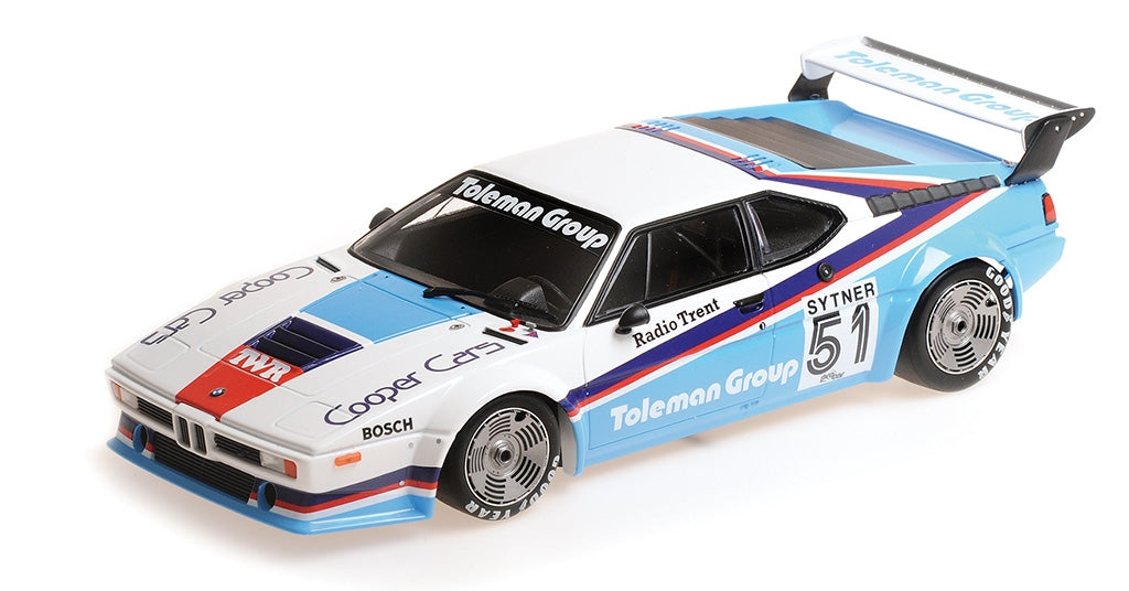 BMW M1 Toleman Group Motorsport 1 of 300 pcs - 1/18 Minichamps