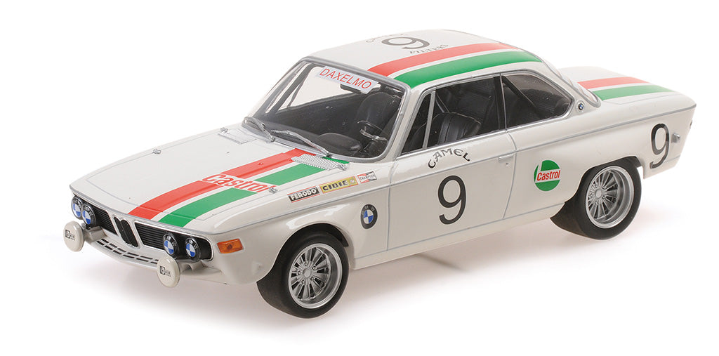 BMW 2800 cs Castrol 24h Spa 1971 1/350 pcs - 1/18 Minichamps