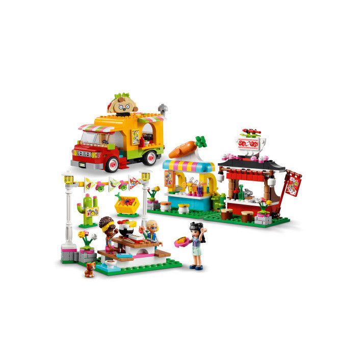 LEGO FRIENDS 41701 - Piata cu mancare stradala