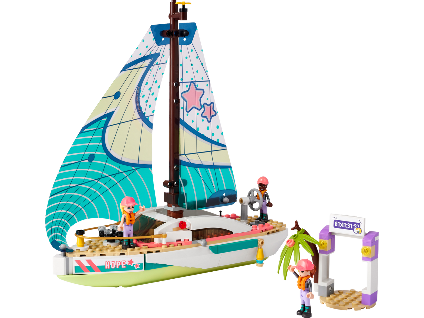 LEGO FRIENDS 41716 - Aventura lui Stephanie pe apa