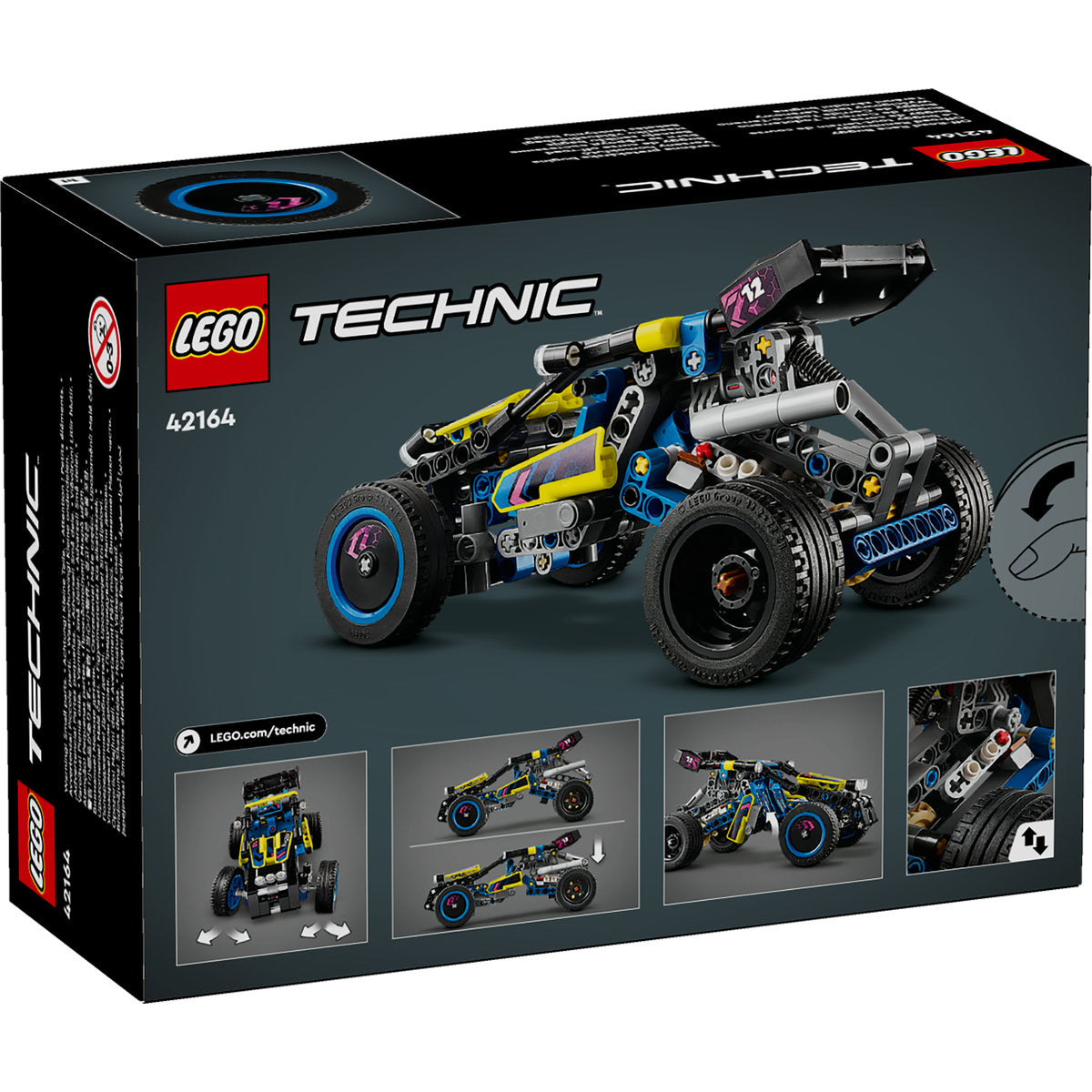 Lego Technic 42164 - Buggy de curse off-road ( 219 piese )