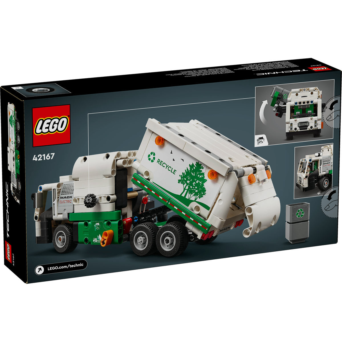 LEGO Technic 42167 - Autogunoiera Mack LR electric (503 piese)