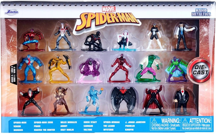 Set 18 Figurine 4cm Spider-man - Jada