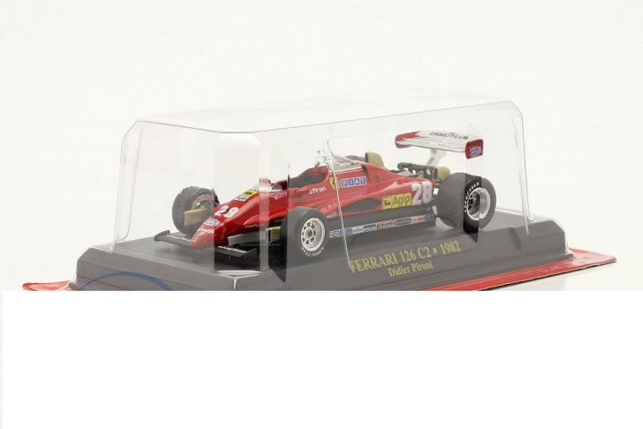 Formula 1 Ferrari 126 C2 1982 Didier Pironi - 1/43 Altaya